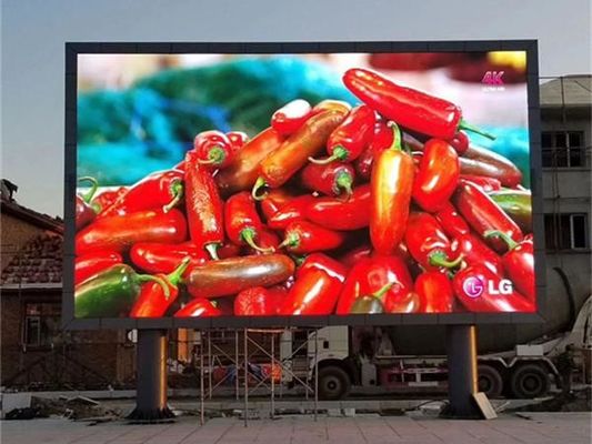 DVI Εξωτερική πλακέτα ψηφιακής οθόνης LED P6 IP65 υψηλή αναλογία αντίθεσης