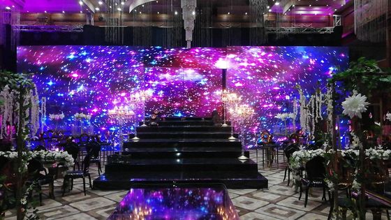 Πίνακας οθόνης LED εσωτερικής οθόνης χωρίς συγκόλληση P1.53 Κουρφή γωνία θέασης 160°