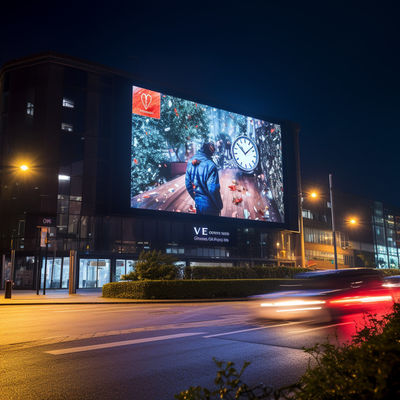 3mm εξωτερική διαφήμιση LED οθόνη οθόνης οθόνης τοίχου υψηλή φωτεινότητα