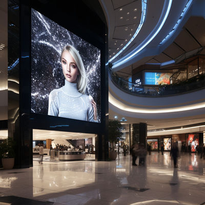 14bit Digital Advertising Display Boards P3 / P3.91 / P4 LED Βίντεο Πίνακα