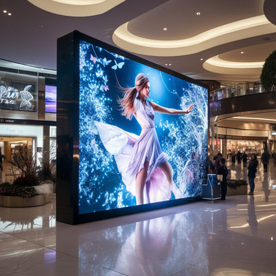 Εσωτερική οθόνη LED πλήρους χρώματος P6 για οθόνη εμπορικού κέντρου