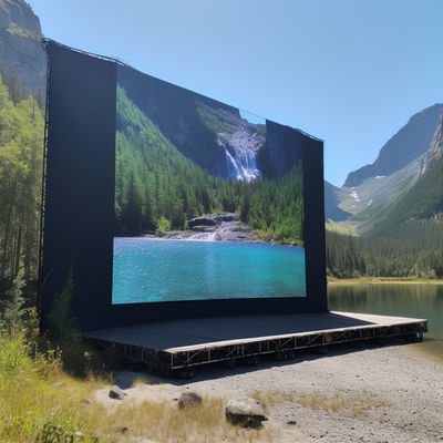 4.81mm Pixel Pitch LED οθόνη με 8000cd / m2 φωτεινότητα και διάρκεια ζωής 100000hours