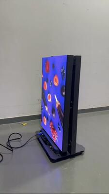 Foldable Indoor P2.5 LED Poster Display 640x1920mm Indoor Full Color Poster Display Portable Led Poster Screen for Shopping Mall