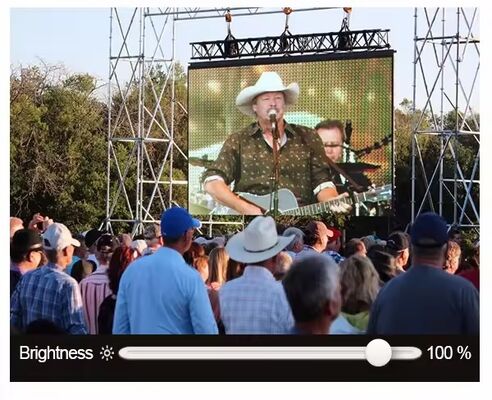 Εξωτερική οθόνη οθόνης LED με IP65 Αδιάβροχο 1920Hz-3840Hz ανανεωτικό ρυθμό και 100000 ώρες διάρκεια ζωής για ψηφιακή πινακίδα σήμανσης