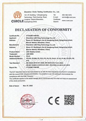 IP65 Αδιάβροχη εξωτερική οθόνη οθόνης LED με διάρκεια ζωής 100000 ωρών και ντουλάπι χύτευσης αλουμινίου