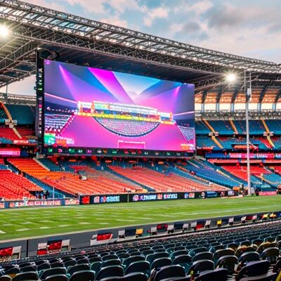 Υψηλή φωτεινότητα 4000-5500cd/m2 Εξωτερική οθόνη οθόνης LED με μέγεθος ντουλάπις 960X960MM και ανθεκτική σε νερό βαθμολογία IP65