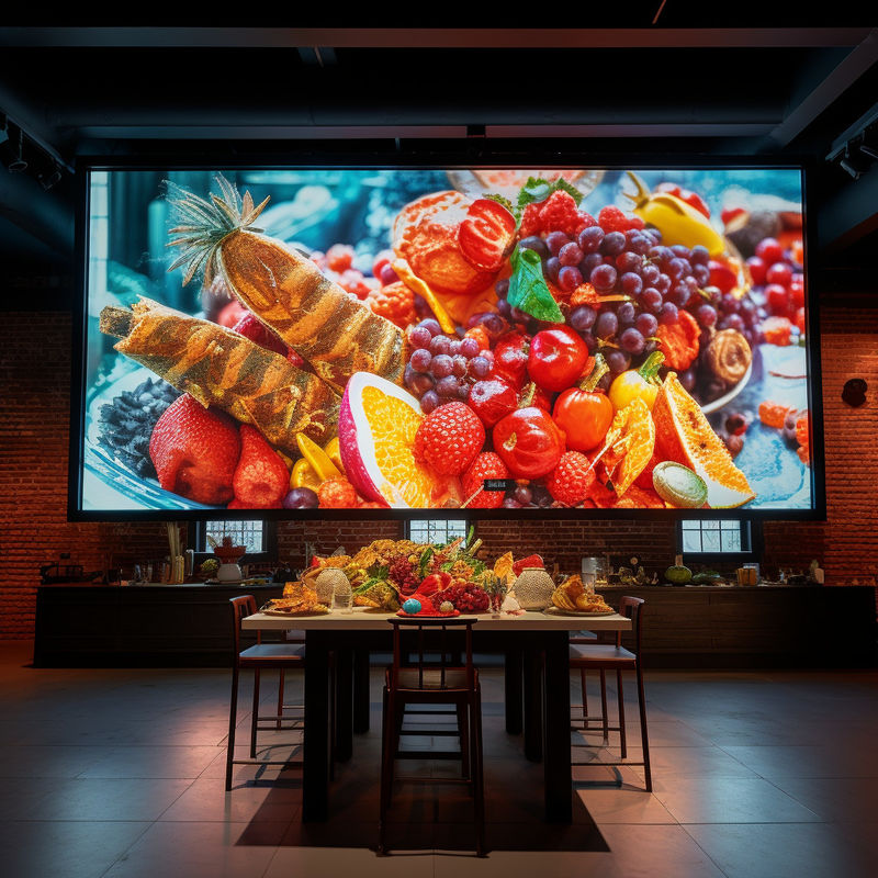 2.976 Pixel Pitch εσωτερική οθόνη LED με θραύσιμο ντουλάπι αλουμινίου και διάρκεια ζωής 100000