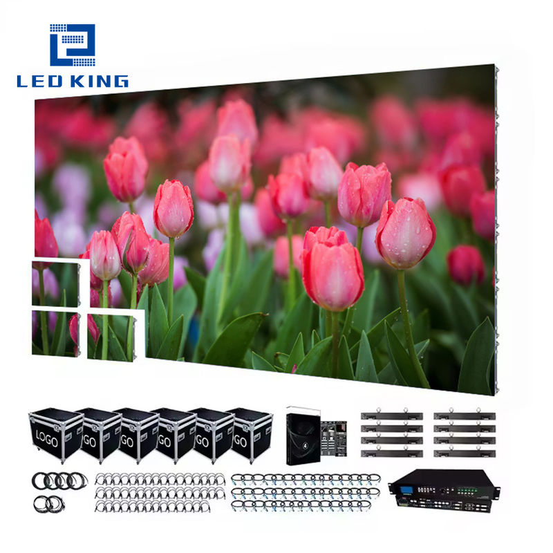 Εσωτερική οθόνη πλήρους χρώματος LED με 2,5mm Pixel Pitch και 600-800 Nit φωτεινότητα