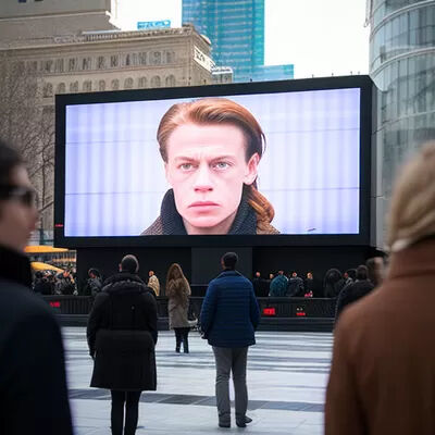 700 W/m2 Δυνατότητα ρεύματος IP65 Αδιάβροχη εξωτερική οθόνη LED με διάρκεια ζωής 100.000 ωρών για λιανική πώληση και εκδηλώσεις