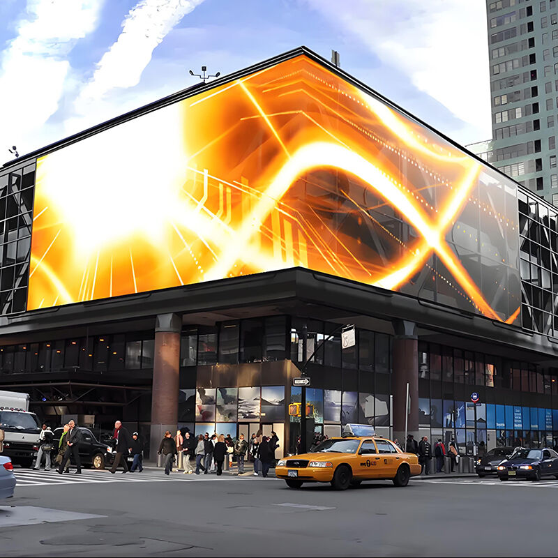 Αδιάβροχη εξωτερική οθόνη LED IP65 με φωτεινότητα 4000-5500 cd/m² και διάρκεια ζωής 100.000 ωρών για διαφήμιση
