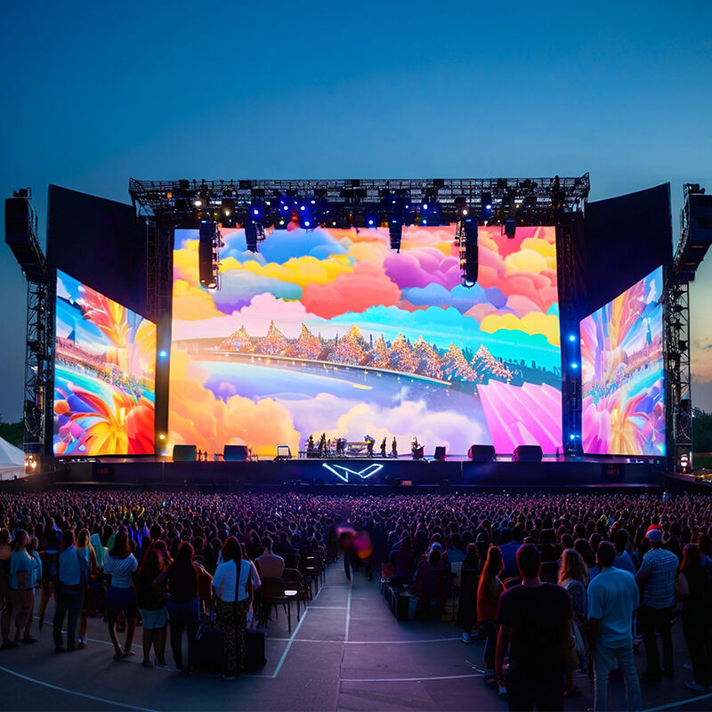 P2.604 Pixel Pitch IP65 Αδιάβροχη Οθόνη LED Βίντεο Τοίχου Εξωτερικού Χώρου με Ρυθμό Ανανέωσης 3840Hz