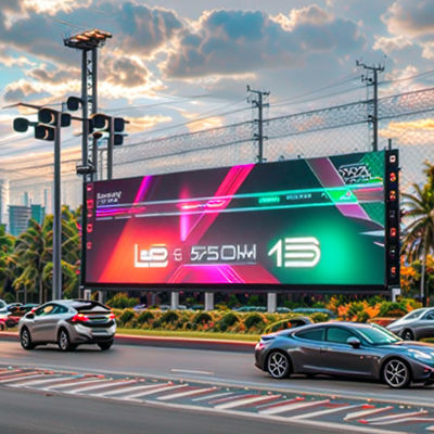 Ενοικίαση εξωτερικής οθόνης διαφήμισης LED 3840 X 2160 Ποσοστό ανανέωσης