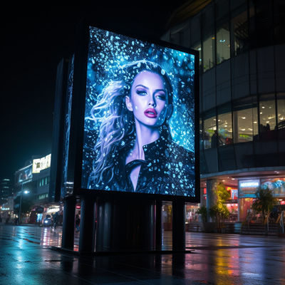 Ανθεκτική στις καιρικές συνθήκες οθόνη LED Pixel Pitch P3.91 Εξωτερική οθόνη LED ενοικίασης