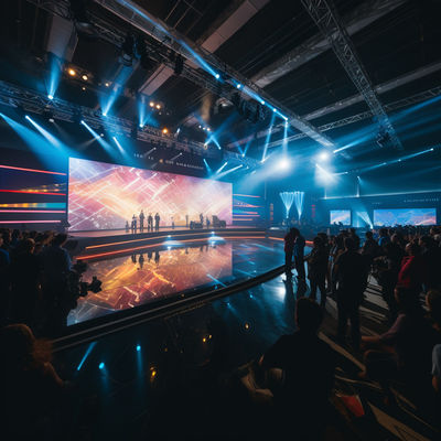 Εξωτερική οθόνη LED P5 Stage ενοικίαση οθόνης