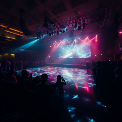 Εξωτερική οθόνη 3D LED υψηλής ανάλυσης 3840 x 2160