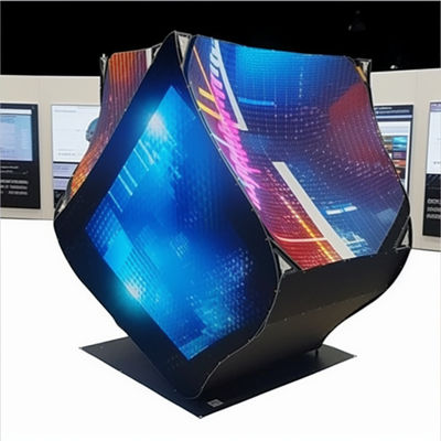Ελαστική διαφανής οθόνη LED 5500nit-8500nit