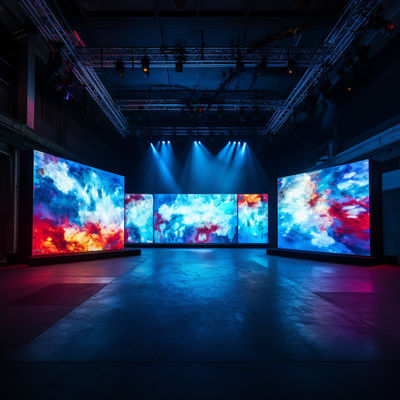 Ζωντανό P3.91 LED Video Wall ενοικίαση 3840Hz υψηλό ποσοστό ανανέωσης