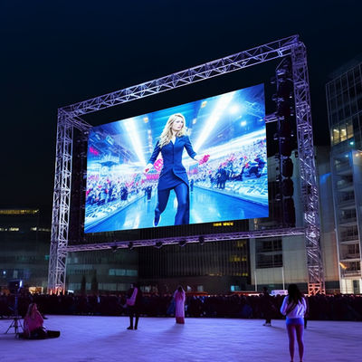 Υψηλής αντίθεσης εσωτερικό LED Video Wall ενοικίαση HDMI / DVI / VGA Εισερχόμενη διεπαφή