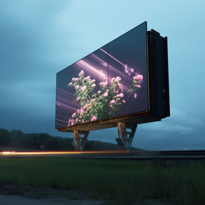6500K εξωτερικές οθόνες LED ψηφιακής σήμανσης Billboard IP65